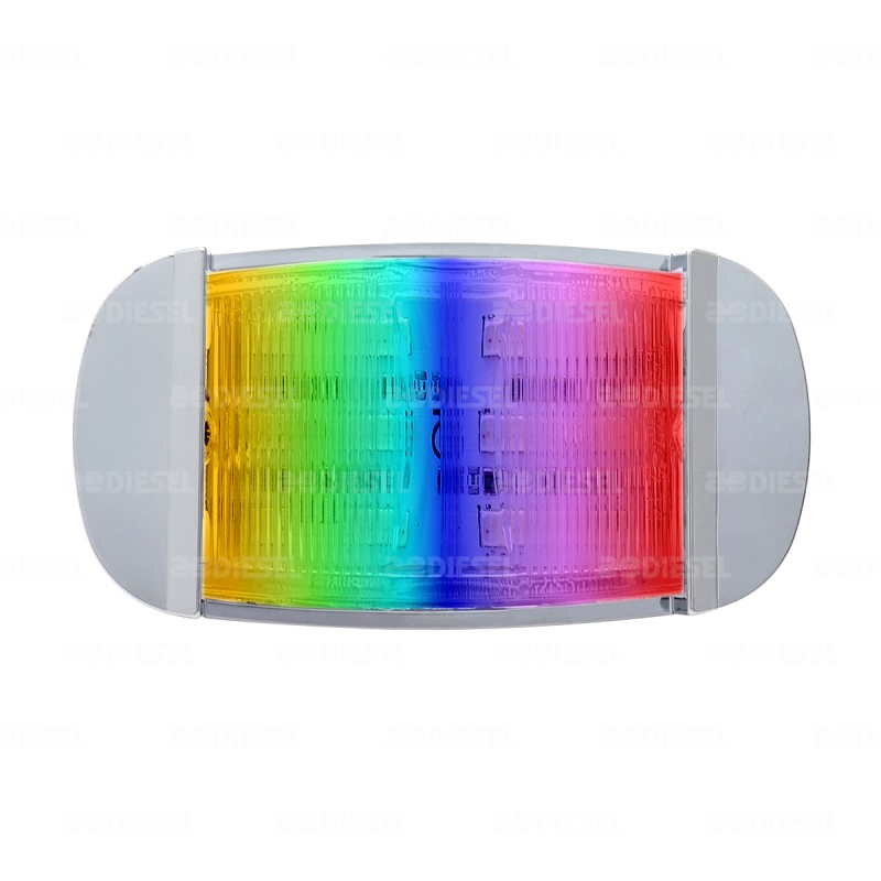 PLAFÓN 12/24V LED COLORES LATERAL