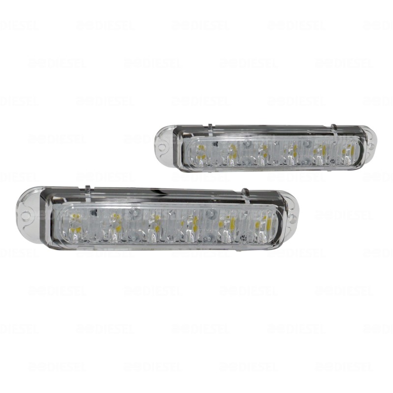 PLAFÓN 12/24V LED DRL BLANCO SET 2PZS