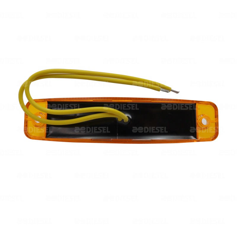 PLAFÓN 12/24V 6 LED ÁMBAR LATERAL