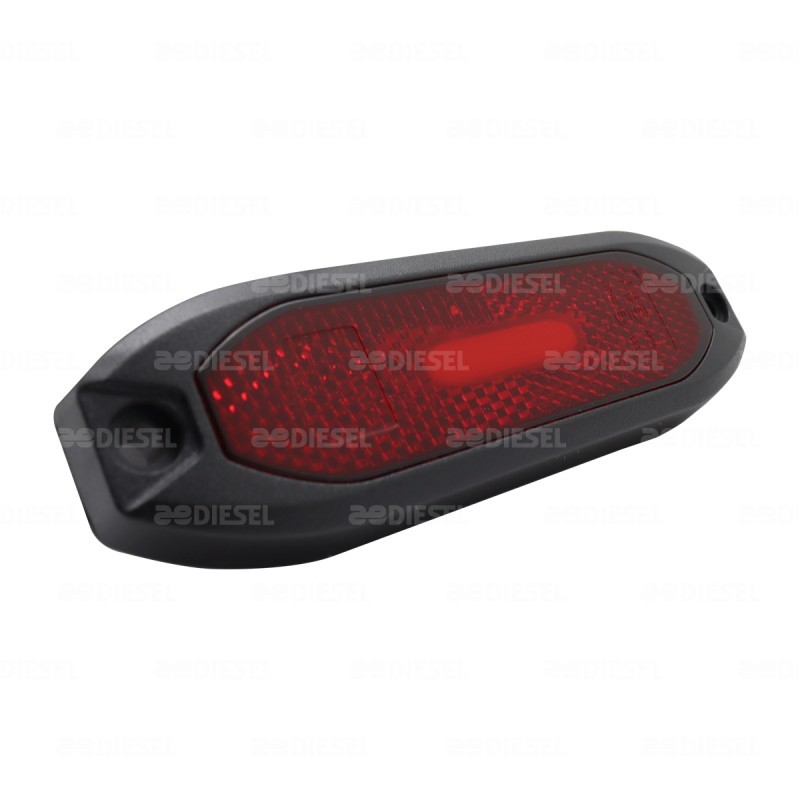 PLAFÓN 12/24V LED ROJO BECCAR/DINA/AYCO