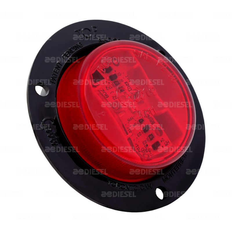 PLAFÓN LED ROJO 2"