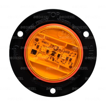 PLAFÓN LED ÁMBAR 2"