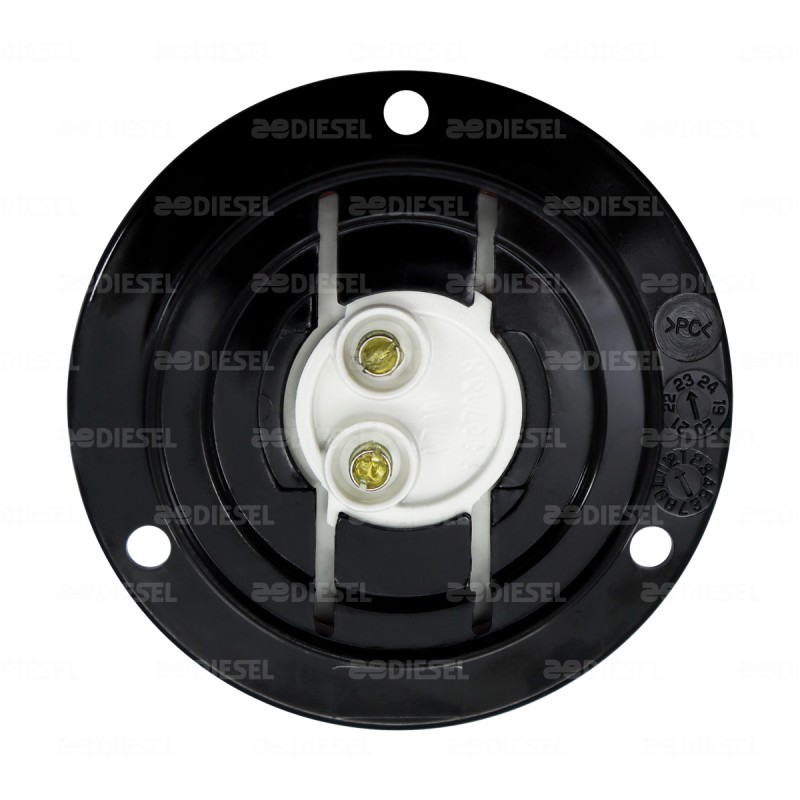 PLAFÓN LED ÁMBAR 2"