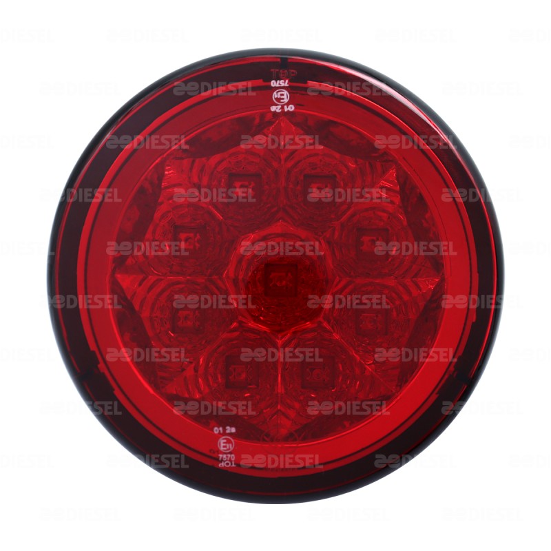 PLAFON 24V LED ROJO 2F NUEVO CENTURY