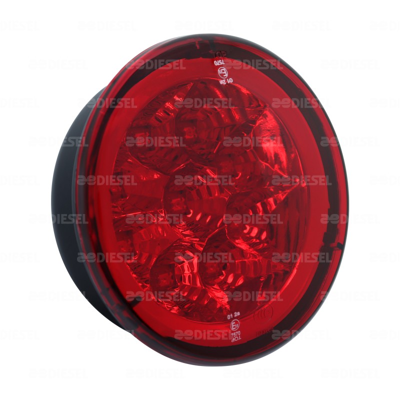 PLAFÓN 24V LED ROJO 2F NUEVO CENTURY