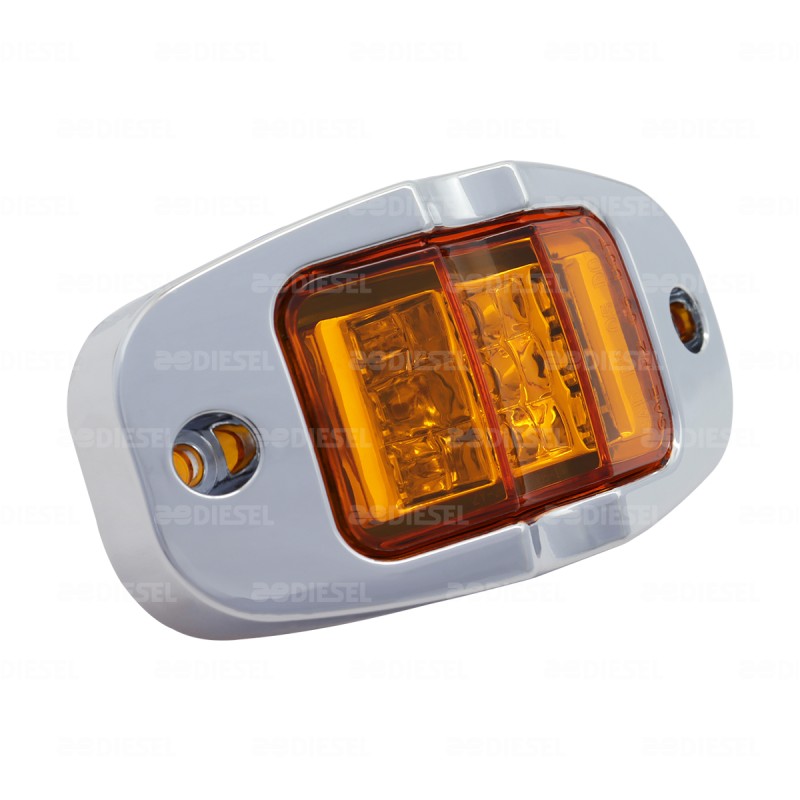 PLAFÓN 12/24V LED LATERAL ÁMBAR CAMIÓN