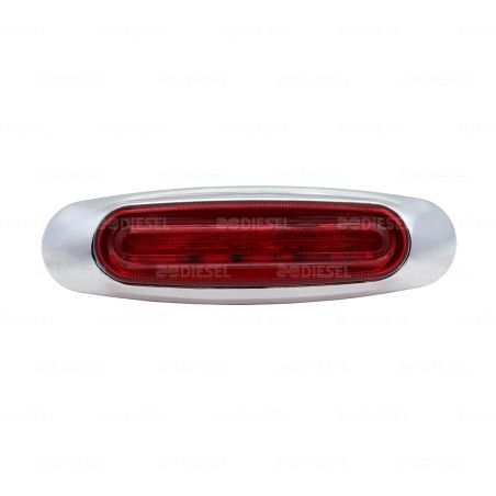 PLAFÓN 12/24V LED LATERAL ROJO CAMIÓN