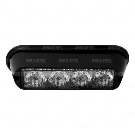 PLAFÓN 10V/30V LED STROBO ÁMBAR BLANCO