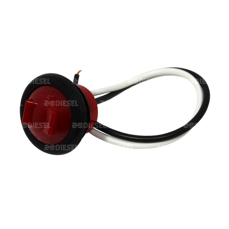 PILOTO 10/30V LED NEON ROJO 3/4