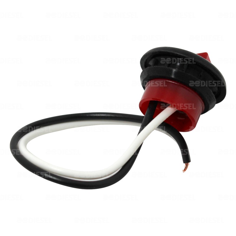 PILOTO 10/30V LED NEON ROJO 3/4