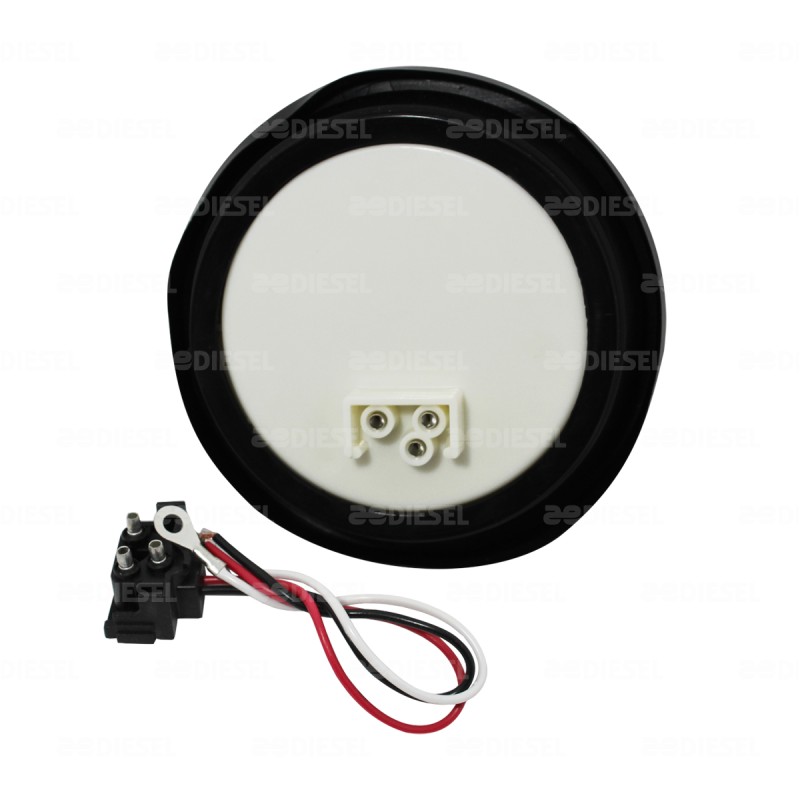 PLAFÓN 10V/30V LED ROJO 4" GOMA