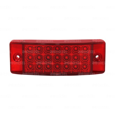 PLAFÓN 10V/30V LED LATERAL ROJO