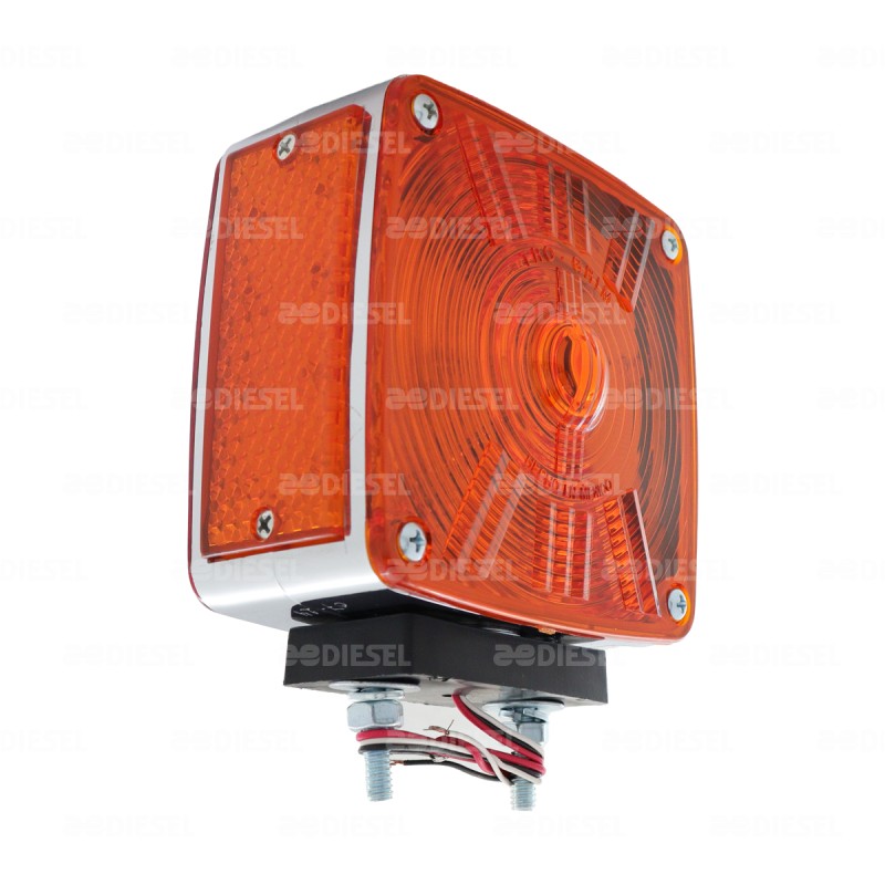 PLAFÓN 12/24V LED DIRECCIONAL DERECHO 2 TORNILLOS ESTROBO