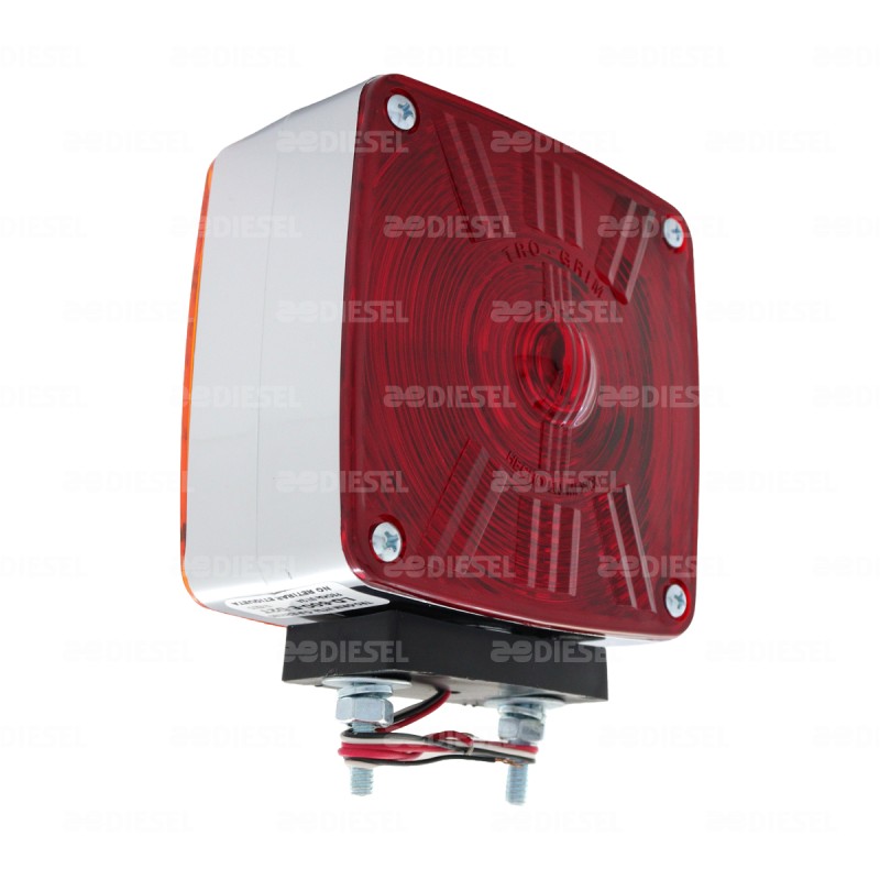 PLAFÓN 12/24V LED DIRECCIONAL DERECHO 2 TORNILLOS ESTROBO