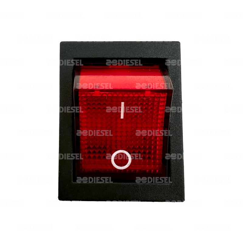 INTERRUPTOR TECLA PREMIER ROJO=1470