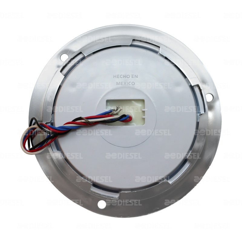 PLAFÓN 12/24V 6 LED 4" ROJO/ÁMBAR NEÓN CROMADO DIRECCIONAL/STOP