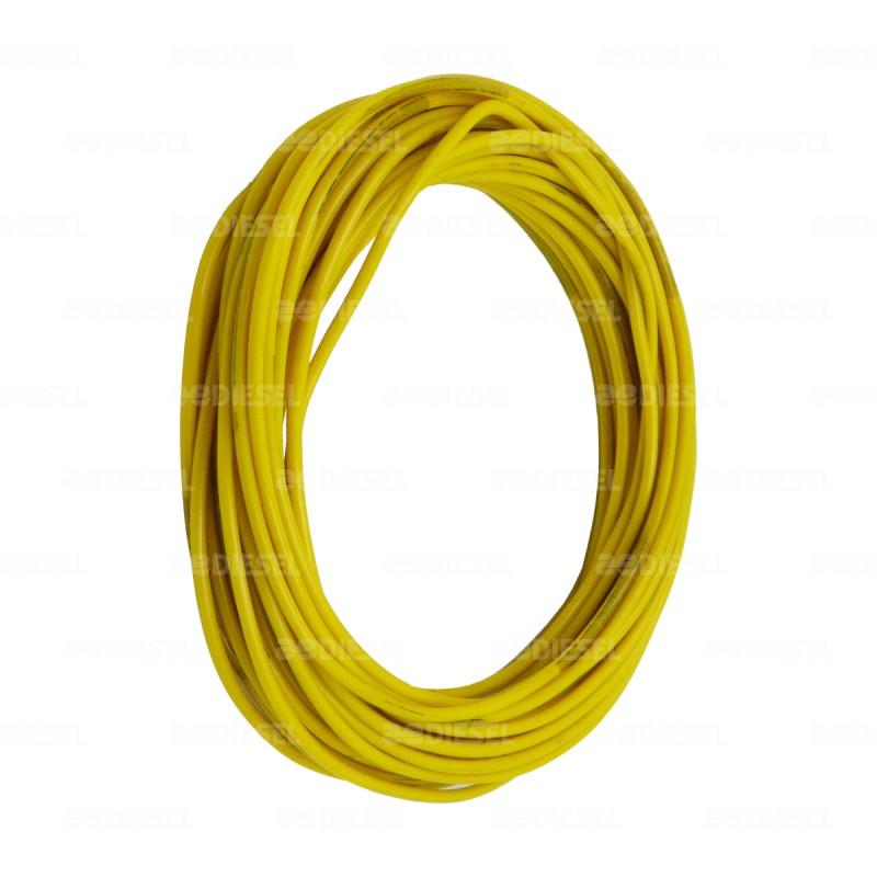 CABLE #18 PLASTICO FLEX ROLLO 10MTS AMAR