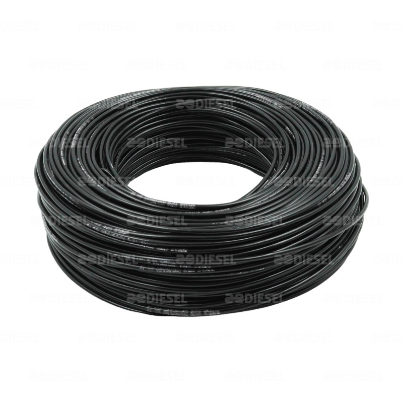 CABLE #18 PLASTICO FLEX 100MT NEGRO