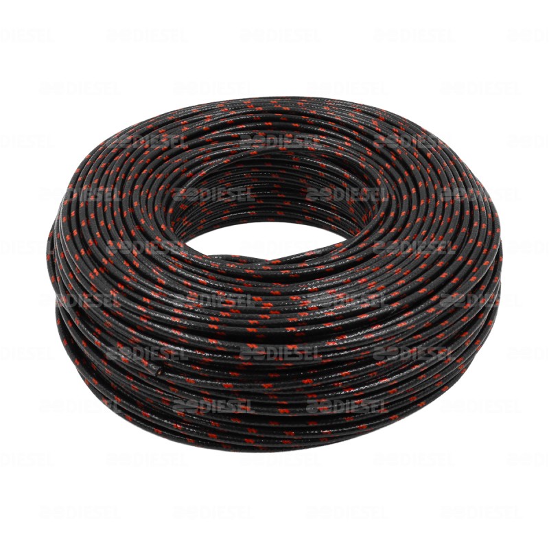 CABLE #16 LAQUEADO ROLLO 100 MTS NEGRO