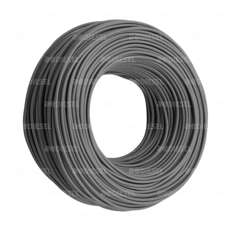 CABLE #14 PLASTICO 100MT GRIS