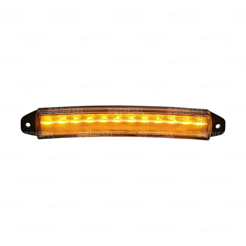 PLAFÓN 24V LED ÁMBAR NAVEG MICA CRIST I8