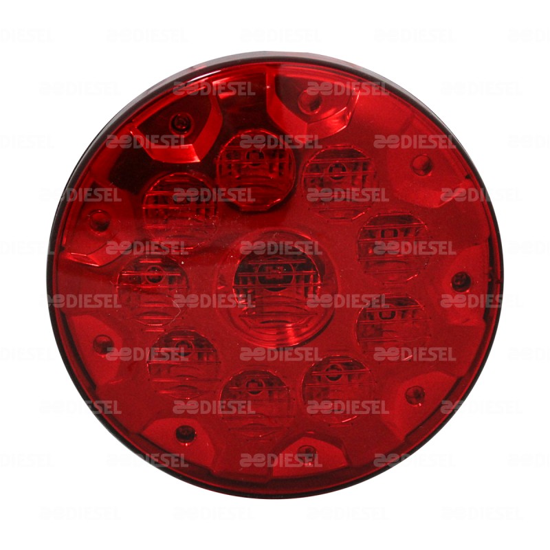 PLAFÓN 24V LED ROJO 6" 6010 LIQUIDACIÓN