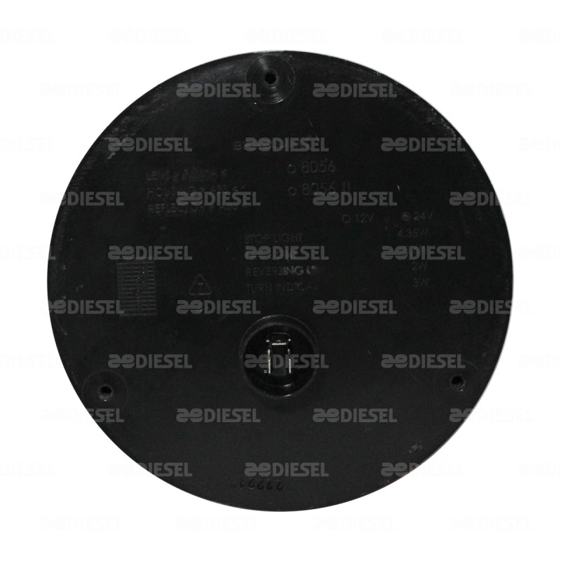 PLAFÓN 24V LED ROJO 6" 6010 LIQUIDACIÓN