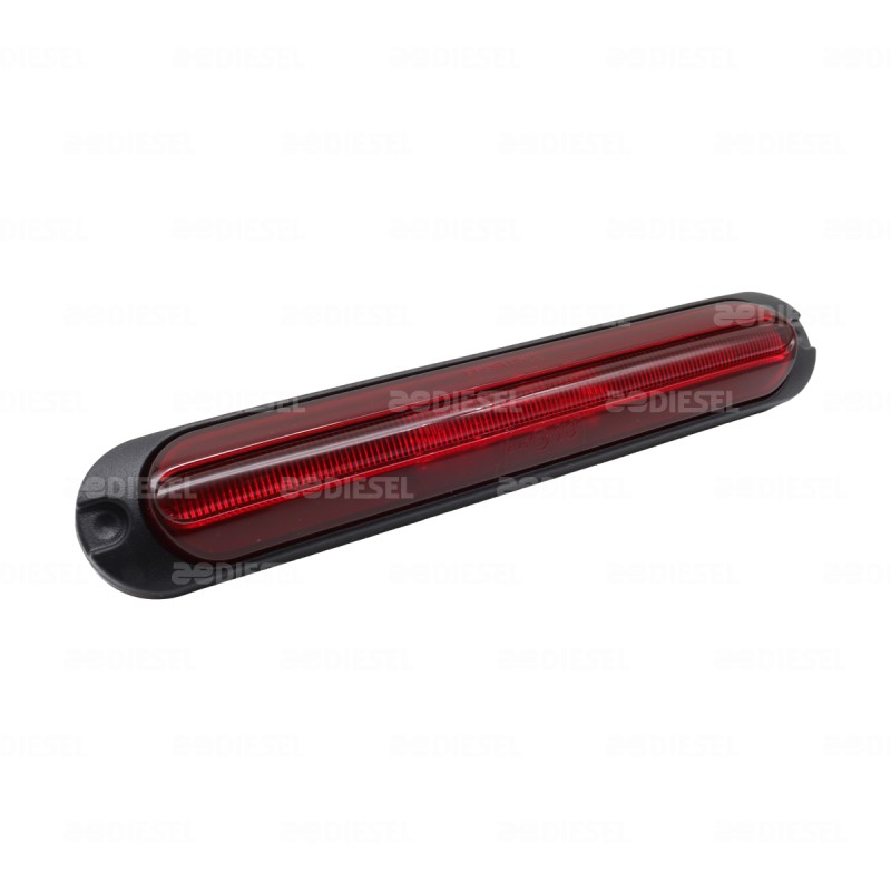 PLAFÓN 12/24V LED ROJO LATERAL BUSSCAR