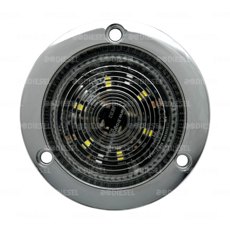 PLAFÓN 12/24V 2 1/2" 6LED BLANCO SIN MOVIM