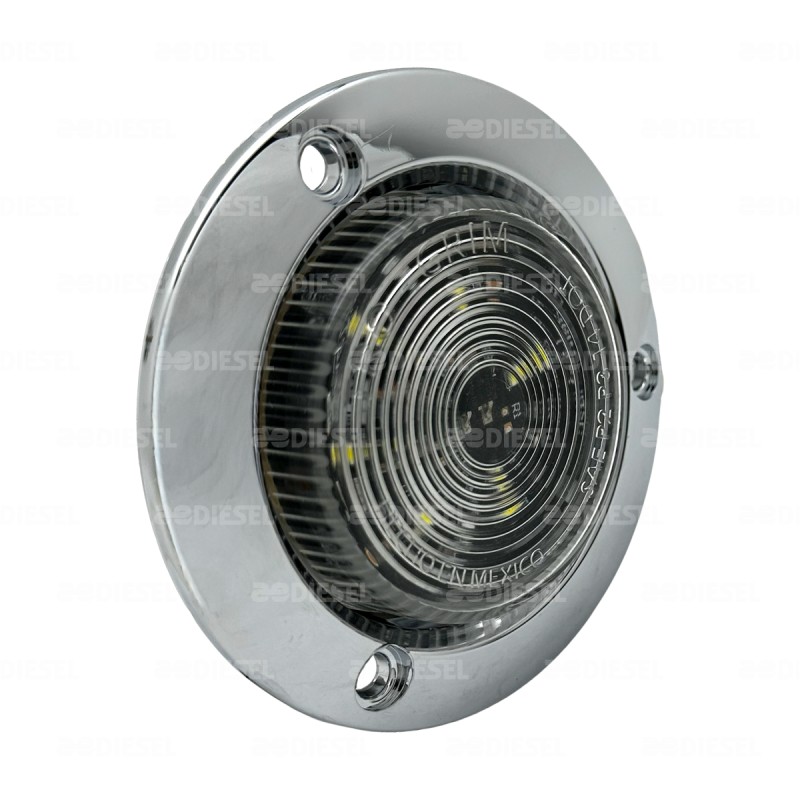 PLAFÓN 12/24V 2 1/2" 6LED BLANCO SIN MOVIM
