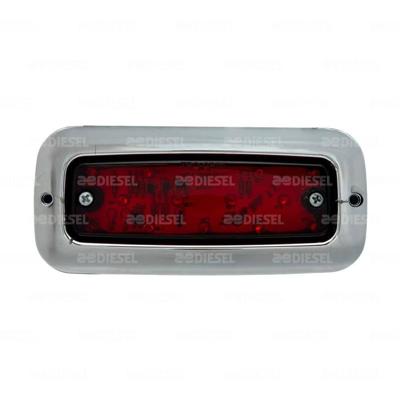 PLAFÓN ROJO RECTG EMB P2514LS DESCONTINUADO