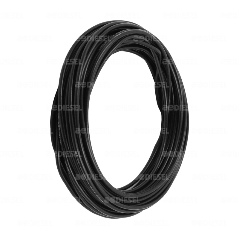 CABLE #16 PLASTICO FLEX ROLLO 10MTS NEGR