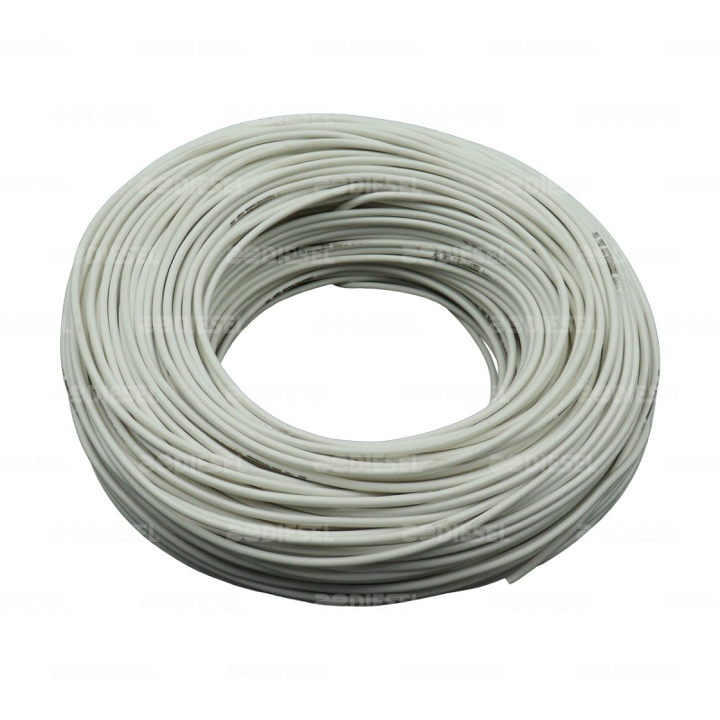 CABLE #16 PLASTICO FLEX ROLLO 100MT BCO