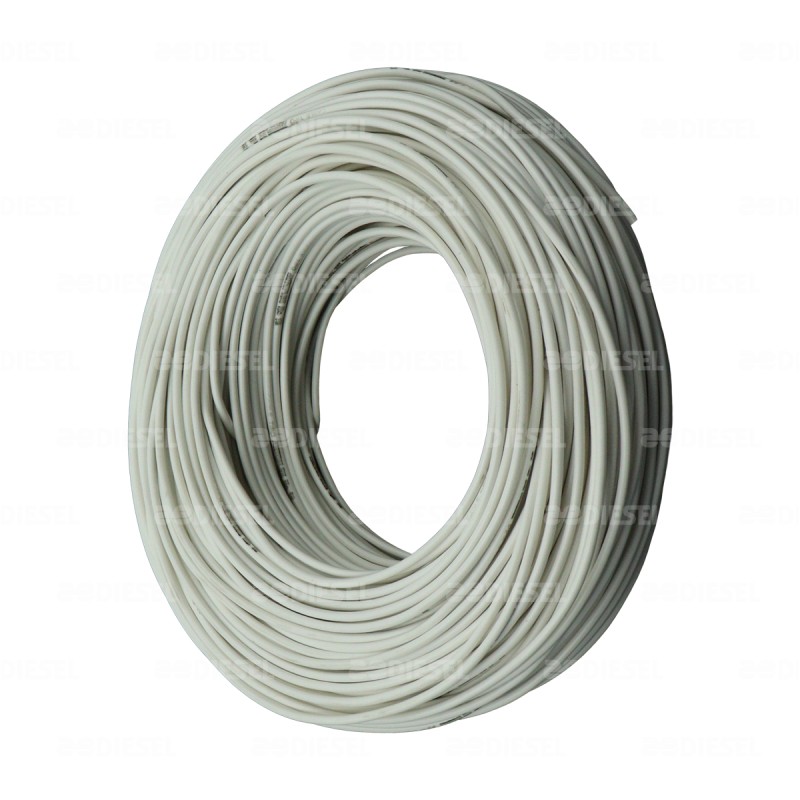 CABLE #16 PLASTICO FLEX ROLLO 100MT BCO