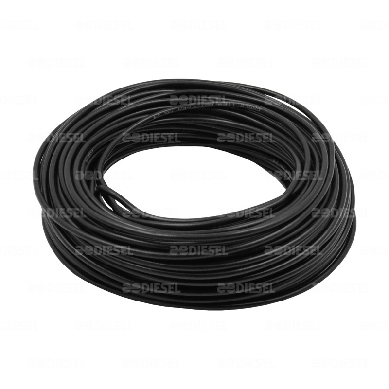 CABLE #14 PLASTICO FLEX ROLLO 30MTS NEGR