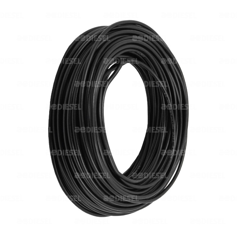 CABLE #14 PLASTICO FLEX ROLLO 30MTS NEGR