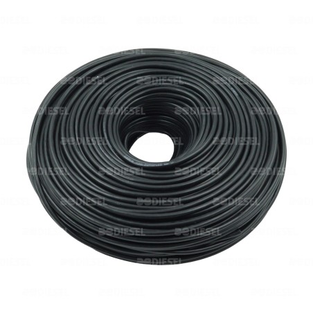 CABLE #10 PLASTICO 100MT NEGRO