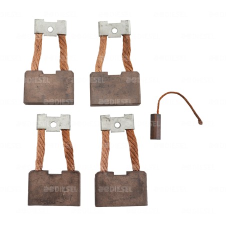 JUEGO CARBÓN MS2 4pzs 225267 DESCONTINUADO