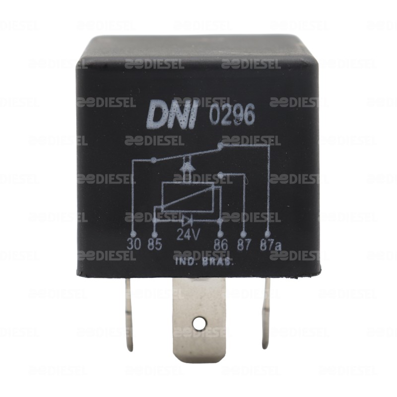 RELEVADOR 24V 5T 30A/40A CON DIODO