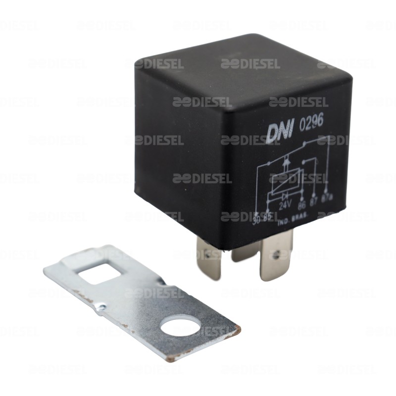 RELEVADOR 24V 5T 30A/40A CON DIODO