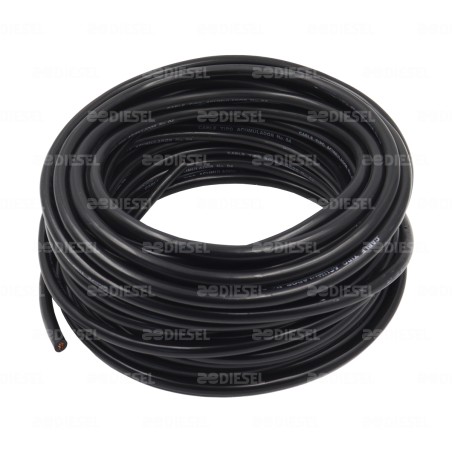 CABLE #4 PLASTICO NEGRO AUTOFLEX MTS