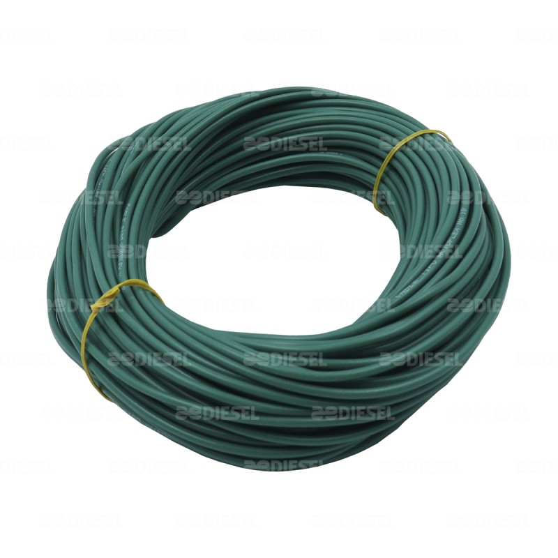 CABLE #18 PLASTICO FLEX ROLLO 30MTS VERD