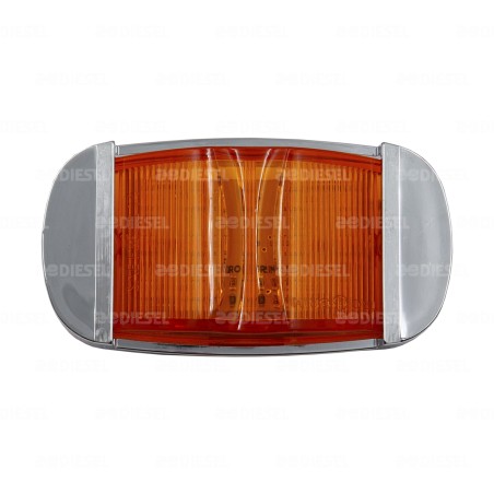 PLAFÓN 12/24V LED ÁMBAR LATERAL BAJA/ESTROBO