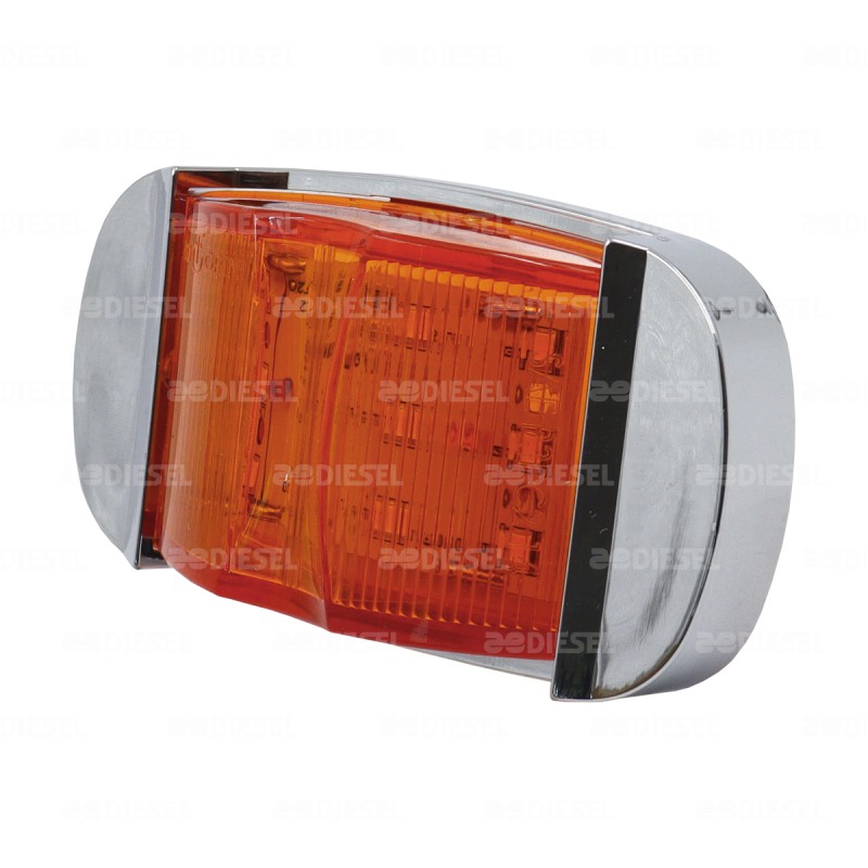 PLAFÓN 12/24V LED ÁMBAR LATERAL BAJA/ESTROBO