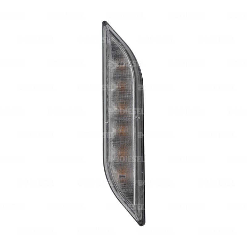 PLAFÓN 12/24V LED ÁMBAR BECCAR/AYCO DERECHO SHAPE LINE