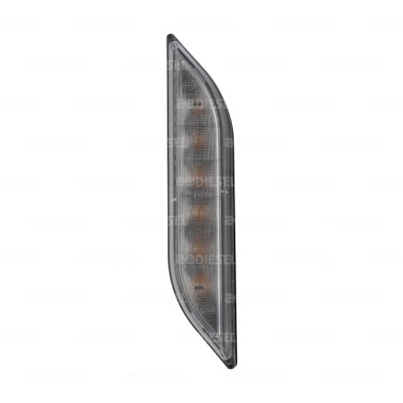 PLAFÓN 12/24V LED ÁMBAR BECCAR/AYCO DERECHO SHAPE LINE