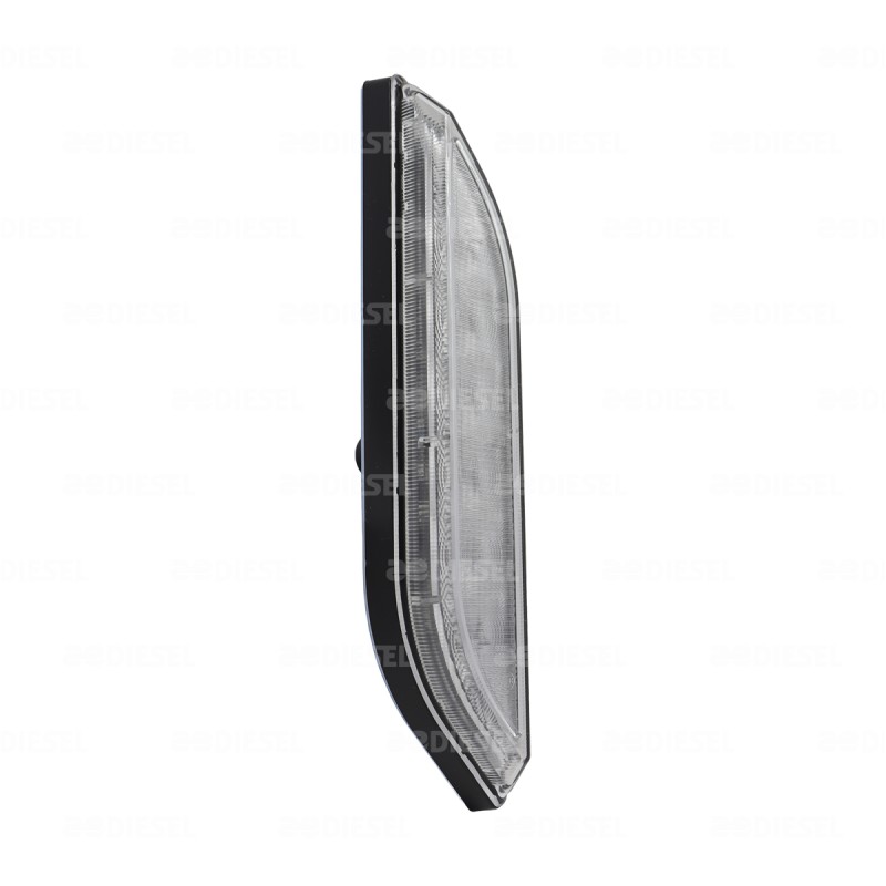 PLAFÓN 12/24V LED ÁMBAR BECCAR/AYCO DERECHO SHAPE LINE
