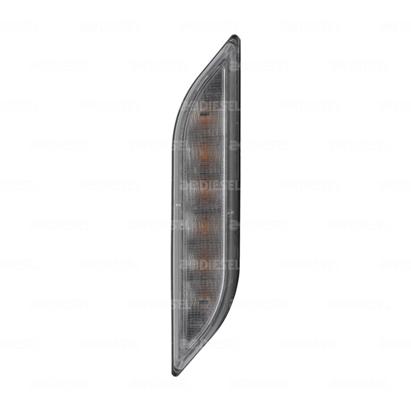 PLAFÓN 12/24V LED ÁMBAR BECCAR/AYCO IZQUIERDO SHAPE LINE
