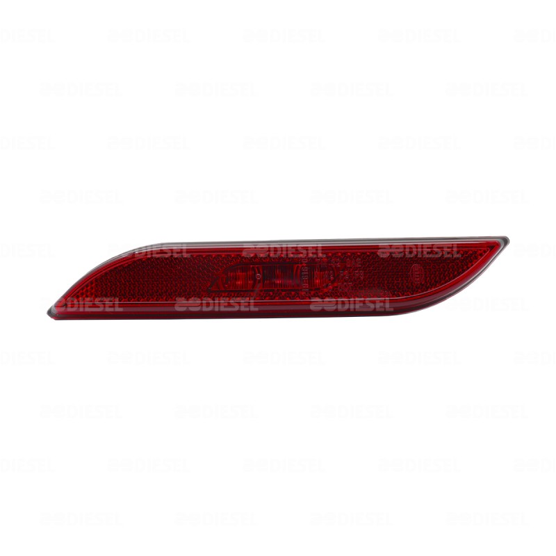 PLAFÓN 12/24V LED ROJO SUPERIOR IZQUIERDO