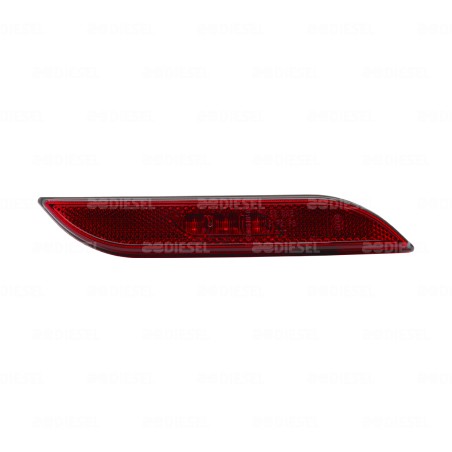 PLAFÓN 12/24V LED ROJO SUPERIOR DERECHO